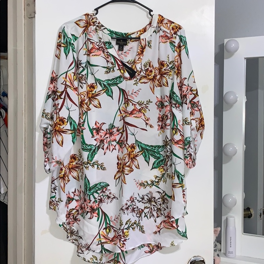 Worthington Kiara Floral blouse